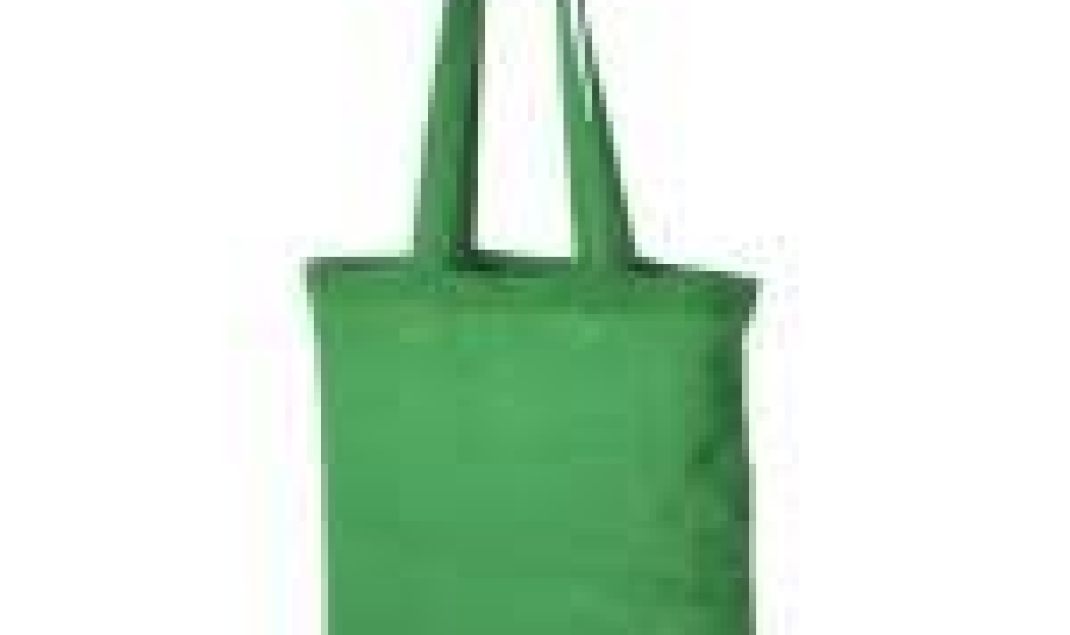 COTTON GREEN TOTE BAG