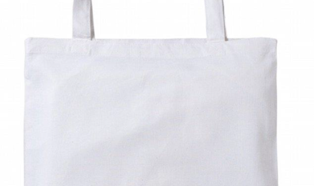 COTTON WHITE TOTE BAG