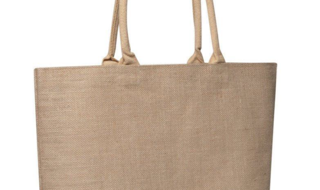 CB24LAMINATED JUTE MARKET BAG