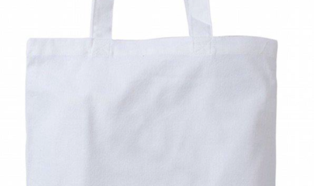 CB14 WHITE HEAVY-WEIGHT CANVAS TOTE BAG