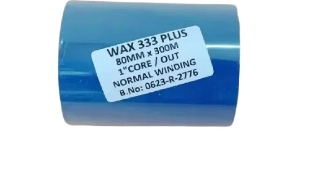 80X300 MTR PRINTER RIBBON (WAX) (INK OUT)